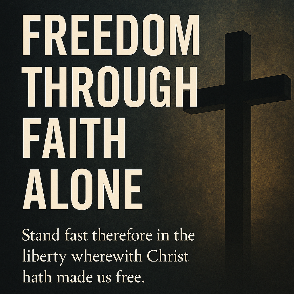 Freedom through faith